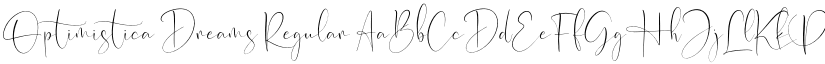 Optimistica Dreams Regular font