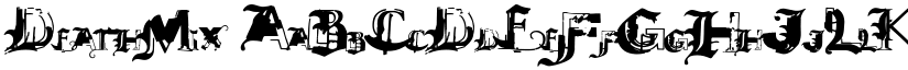 DeathMix font download