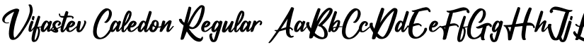 Vifastev Caledon Regular font