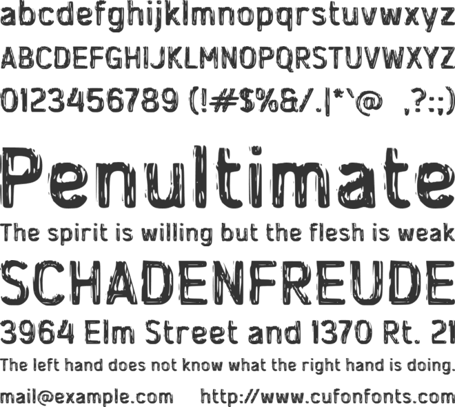 d Delman font preview