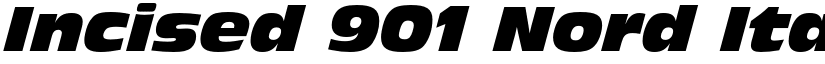 Incised 901 Nord Italic font