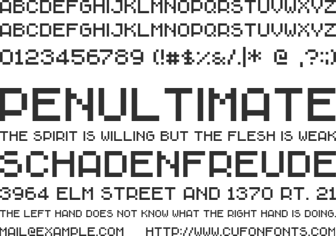 Chava font preview