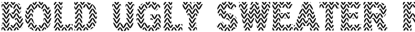 Ugly Sweater font download
