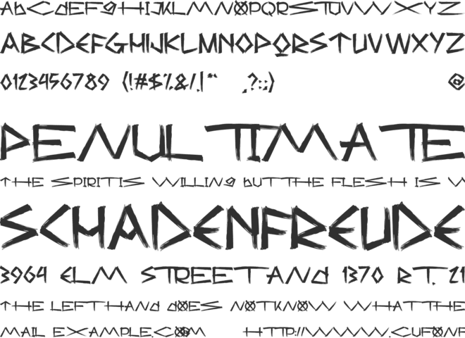 Murale font preview