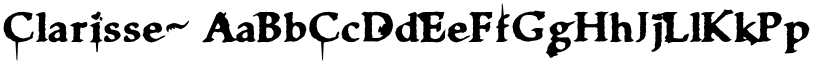 Clarisse~ font