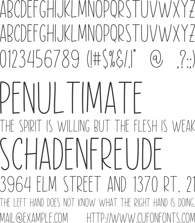 Flower Dream font preview