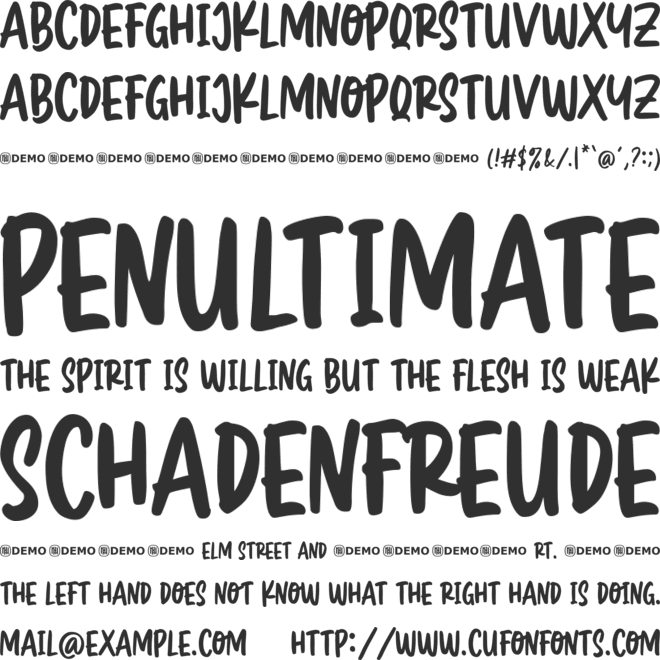 Greatly Desired font preview