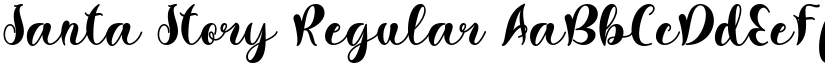 Santa Story Regular font