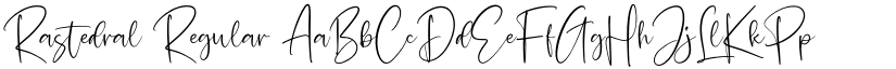 Rastedral font download