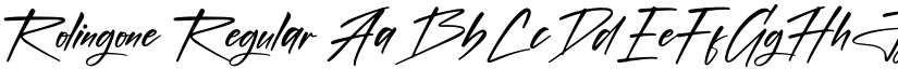 Rolingone font download