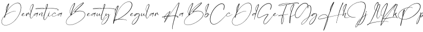 Derlantica Beauty Regular font