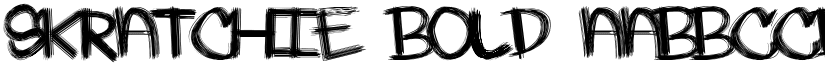 Skratchie Bold font