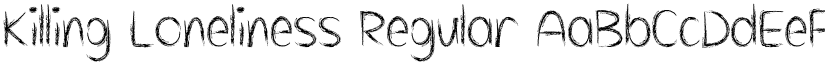 Killing Loneliness Regular font