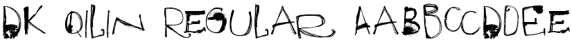 DK Qilin Regular font