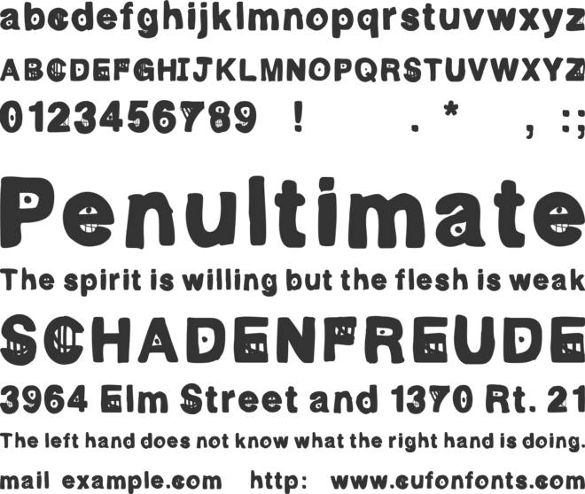 tvokidskidstextfont font preview