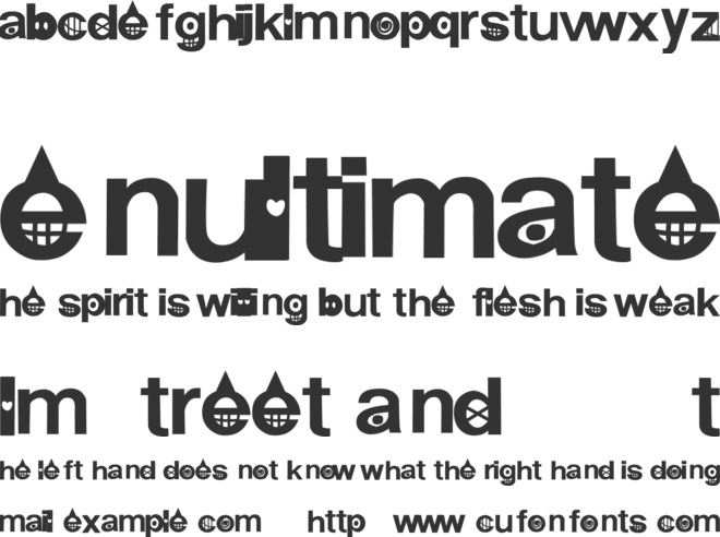 CorusLettersinTVOKidsForm font preview