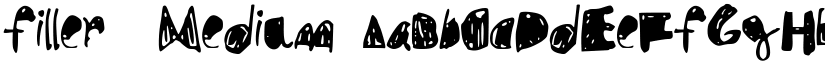 filler_ Medium font