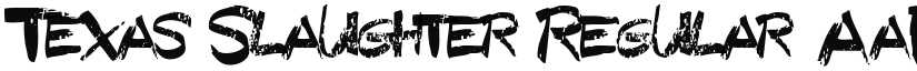 Texas Slaughter font download