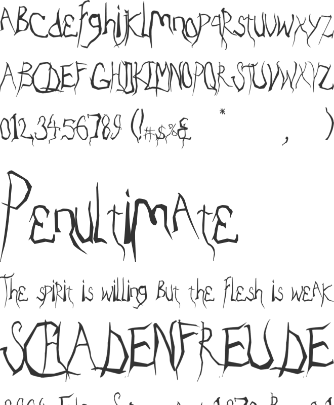 Eradicate font preview