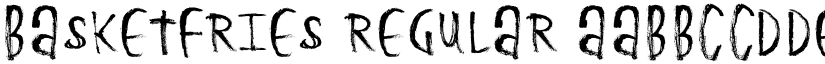 BasketFries Regular font