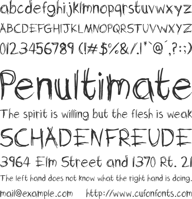 Sketchit Means Sketchit font preview