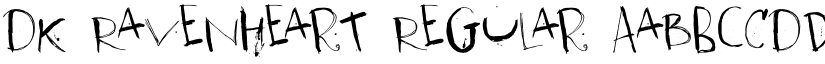 DK Ravenheart Regular font