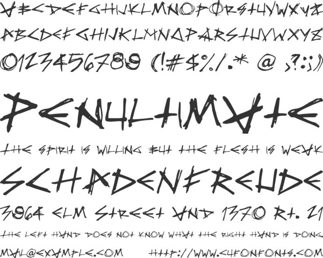 DEATH_DEFY font preview