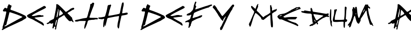 DEATH_DEFY Medium font