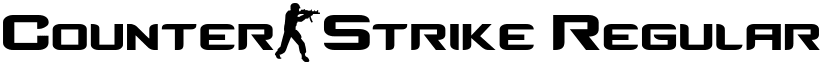 Counter-Strike Regular font