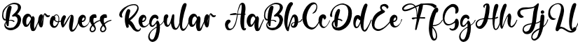 Baroness font download