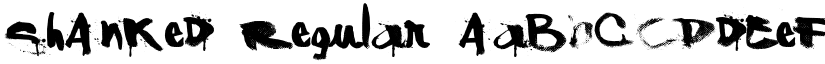ShAnKed Regular font