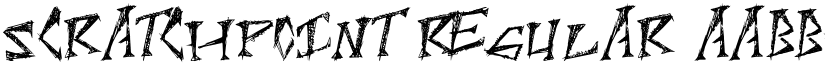 ScratchPoint font download