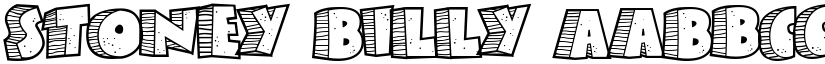 Stoney Billy font