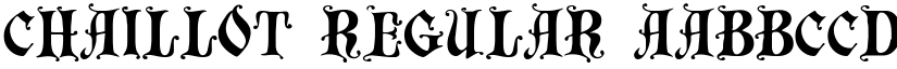 Chaillot font download