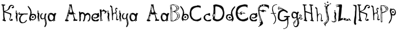 Kitbiya Amerikiya font download