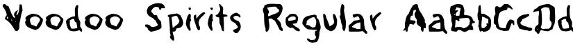 Voodoo Spirits Regular font