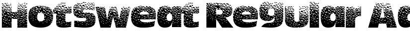 HotSweat Regular font