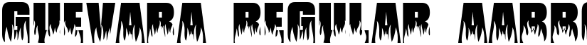 Guevara Regular font