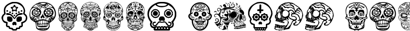 Mexican Skull Regular font