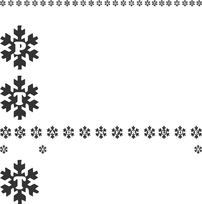 Snowy Caps font preview