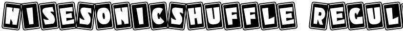 NiseSonicShuffle Regular font