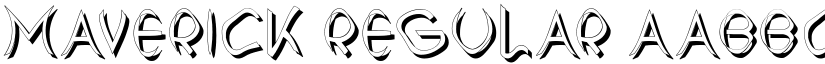 Maverick Regular font