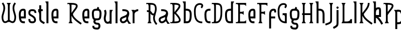 Westle font download