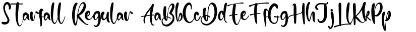 Starfall Regular font