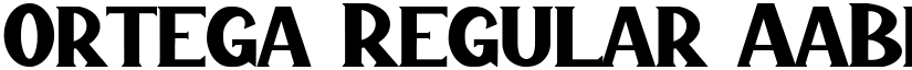 Ortega font download