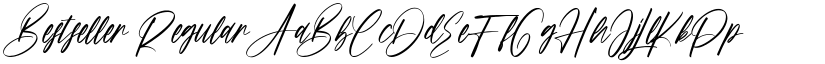 Bestseller Regular font