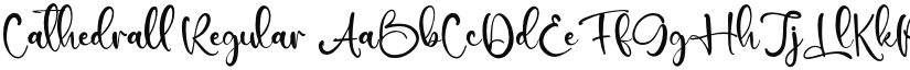 Cathedrall font download