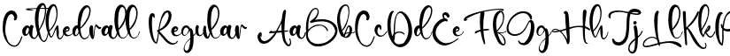 Cathedrall font download