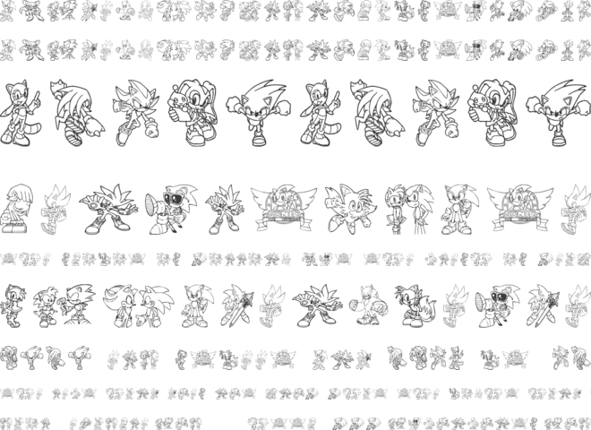 Sonico font preview
