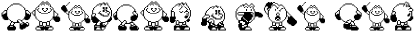 Pac-Man 2 The New Adventures Regular font